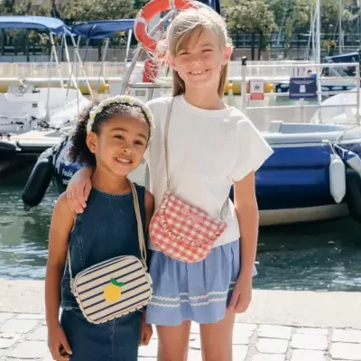 RockaHula Saco Infantil Limão às Riscas