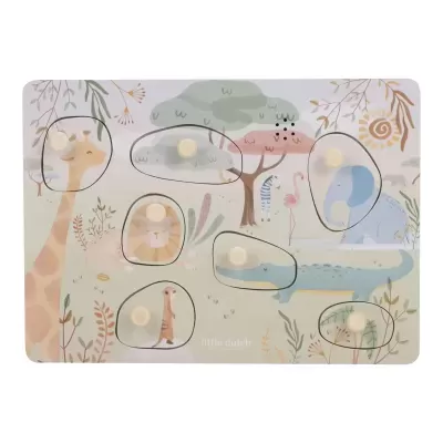 Little Dutch Puzzle de Sons Safari Friends