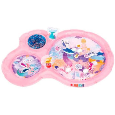 Ludi Tapete de Água Sensorial XXL Sereia Rosa
