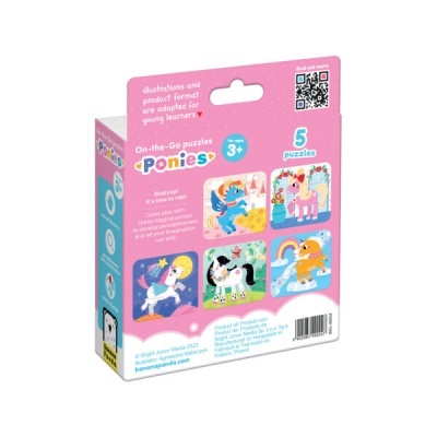 Banana Panda On-the-Go Puzzles Ponies