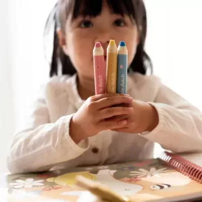 Little Dutch Livro Colour Magic Rosa’s Garden