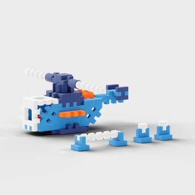 Marioinex Mini Waffle Esquadra da Polícia 280 Peças