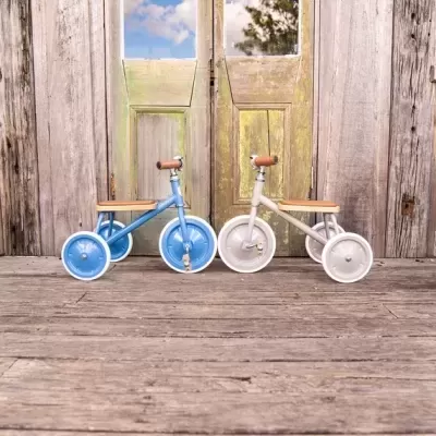 BANWOOD Triciclo Vintage Clássico Azul