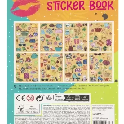 Besties Livro de Autocolantes Verão