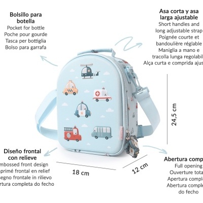 Tutete Bolsa Térmica Infantil City Cars