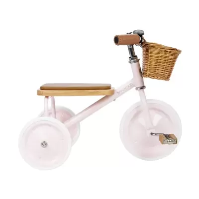 BANWOOD Triciclo Vintage Clássico Rosa