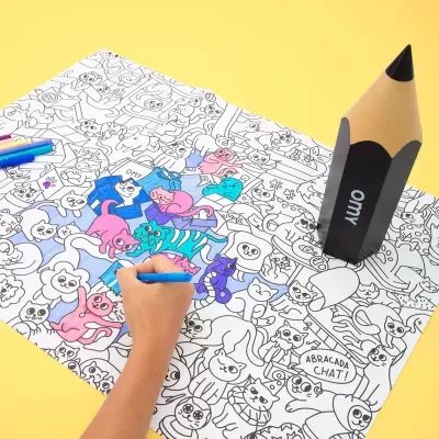 OMY Porta Lápis Gigante Preto