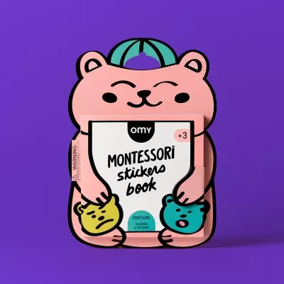 Omy Livro De Atividades Montessori Emoções