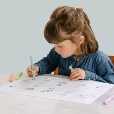 Super Petit Individual Reversivel em Silicone Aprendo os Números