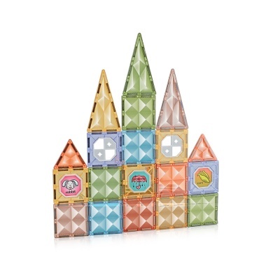 Giros Jogo Magnético Formas Diamante 31 Peças