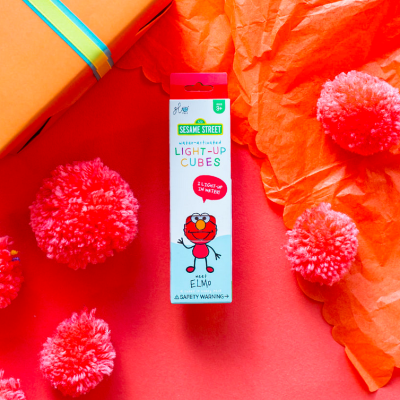 Glo Pals Cubos Luminosos Rua Sésamo Elmo