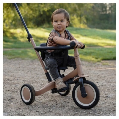 Top Mark Triciclo 4-Em-1 Com Puxador - Lio - Castanho