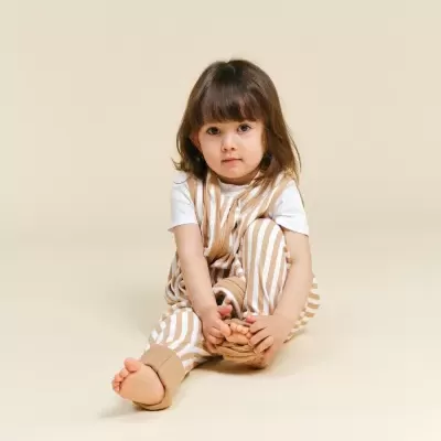 MOLIS&CO Saco de Dormir com Pernas Sand Stripes TOG 0.5 MOLIS&CO Saco de Dormir com Pernas Sand Stripes TOG 0.5