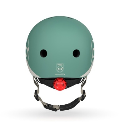 Scoot & Ride Capacete Green Forest XXS