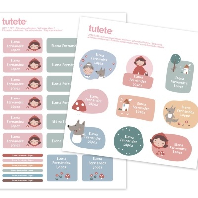 Tutete Etiquetas para Objectos