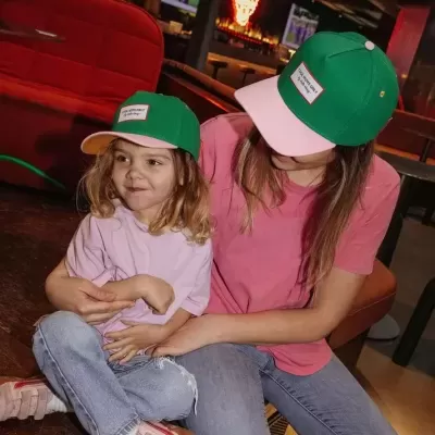 Hello Hossy Boné Infantil Mini Green Hello Hossy Boné Infantil Mini Green