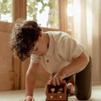 Little Dutch Camião dos Bombeiros com Bonecos