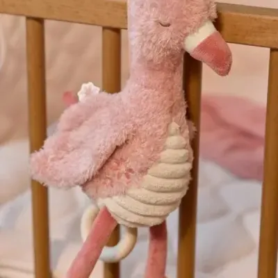 Little Dutch Caixa de Música Peluche Flamingo