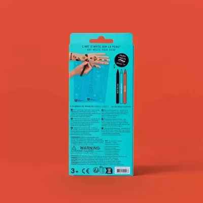 OMY Canetas de Tatuagem Temporária  Flower Power