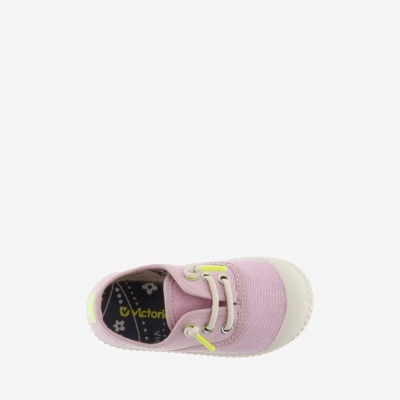 Victoria Shoes 1915 Washed Canvas Rosa