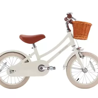 Banwood   Bicicleta Clássica Vintage 14" Creme