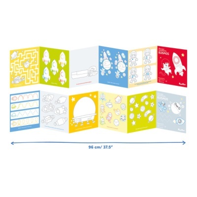 Banana Panda 2x Livros de Colorir Adoro o Espaço 4+ anos