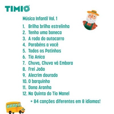 TIMIO SET 1 - 5 Discos
