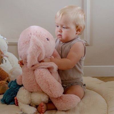 Label Label Coelho de Peluche Grande Rosa