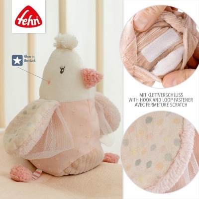 Fehn Almofada de Sementes para Cólicas Passarinho