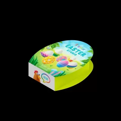 Hey Clay Kit Ovos de Páscoa Easter Studio