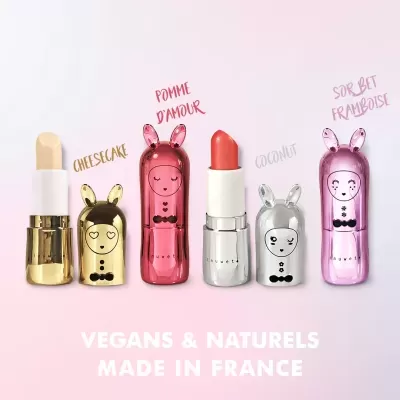 Inuwet Bálsamo Labial Bunny Metal Coconut