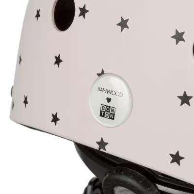 BANWOOD Capacete Infantil Bonton Rosa