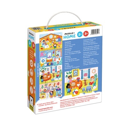 Banana Panda Puzzle + Home 2 Anos+