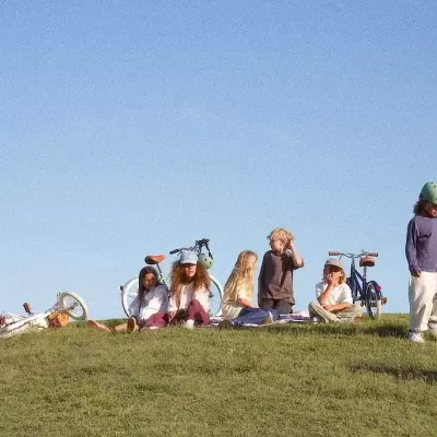 Banwood Bicicleta Clássica 20" Vintage Rosa