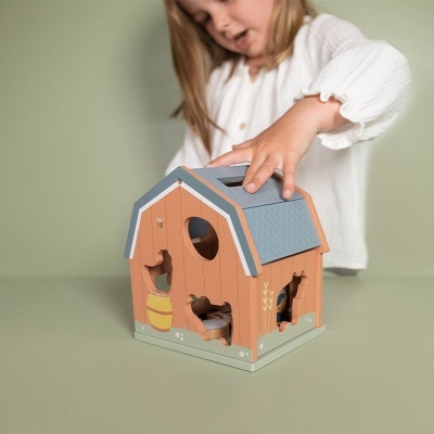 Little Dutch Shape Sorter Little Farm FSC