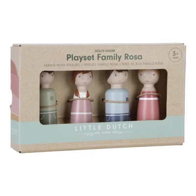Little Dutch Doll's House Expansion Set Family Rosa Fsc