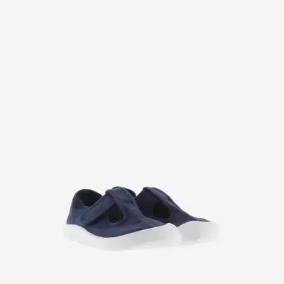 Victoria Shoes Sandália Barefoot Bosco Lona Marinho