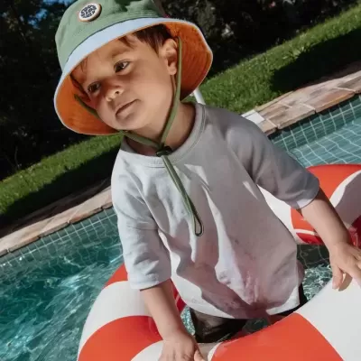 Hello Hossy Chapéu Panamá Mini Leaf