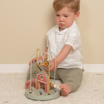 Little Dutch Wooden Activity Spiral Little Farm FSC