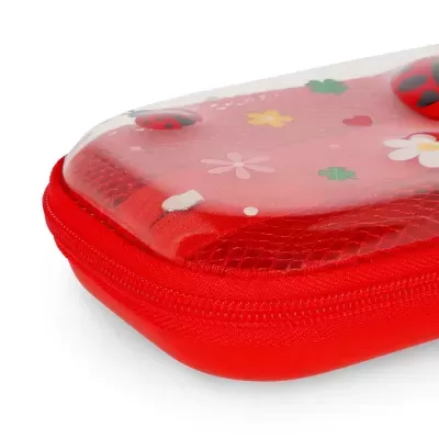 Legami Estojo Transparente Joaninha Get Lucky