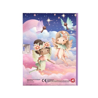 Diário com Cadeado Fada