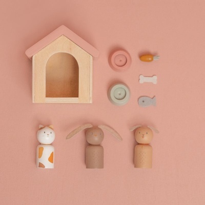 Little Dutch Dollhouse Pet Expansion Set FSC
