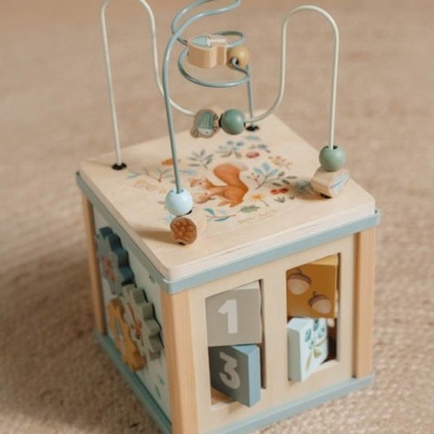 Little Dutch Cubo De Actividades Madeira - Forest Friends Fsc