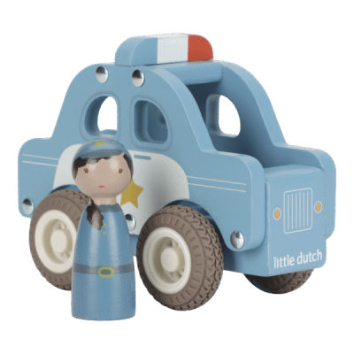 Little Dutch Carro da Polícia de Madeira FSC