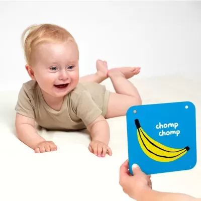 Banana Panda High Contrast Baby Cards 6M+ e 9M+ Banana Panda High Contrast Baby Cards 6M+ e 9M+
