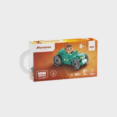 Marioinex Mini Waffle Race Car Richard 50 pcs
