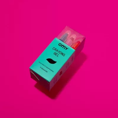 OMY Lápis de Gel e Aquarela