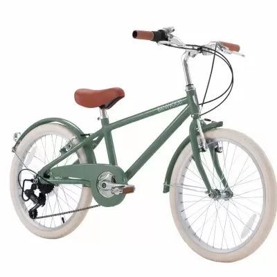 Banwood Bicicleta Clássica 20" Vintage Verde Floresta