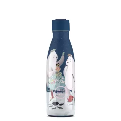 Cool Bottles Garrafa Térmica Polar Bears 350ml