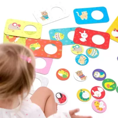 Banana Panda Puzzle Match the Buddies 15 meses+